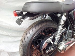 Bobbed Mudguard & Light