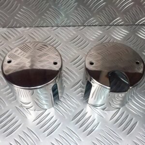 Stainless Steel Clock Bottom's.