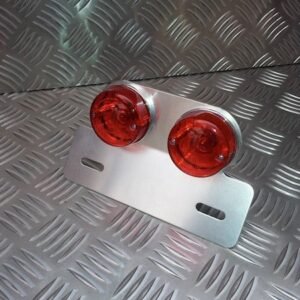 Twin Round Stop & Tail Light