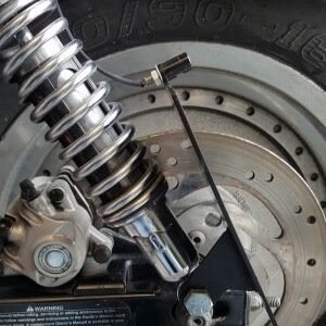 SPORTSTER SIDE MOUNT No PLATE