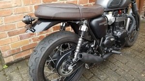 T120 Rear Mudguard & Light