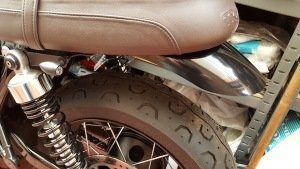 T120 Slim Sided Rear Fender