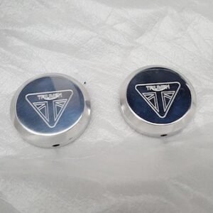 Rocket 3 Emblem Fork Nut Cover's