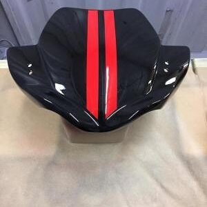 Rocket Fly Screen Painted