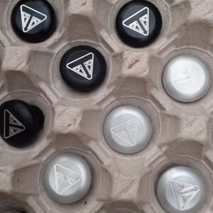 Rocket 3 Front Axel Plug Logo